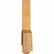 Ekena Millwork Bellingham Rough Sawn Timber Gable Bracket, Western Red Cedar, 96"W x 24"H x 4"D x 6"F, 6/12 Pitch GBW096X24X0406BEL00RWR - alternate 4